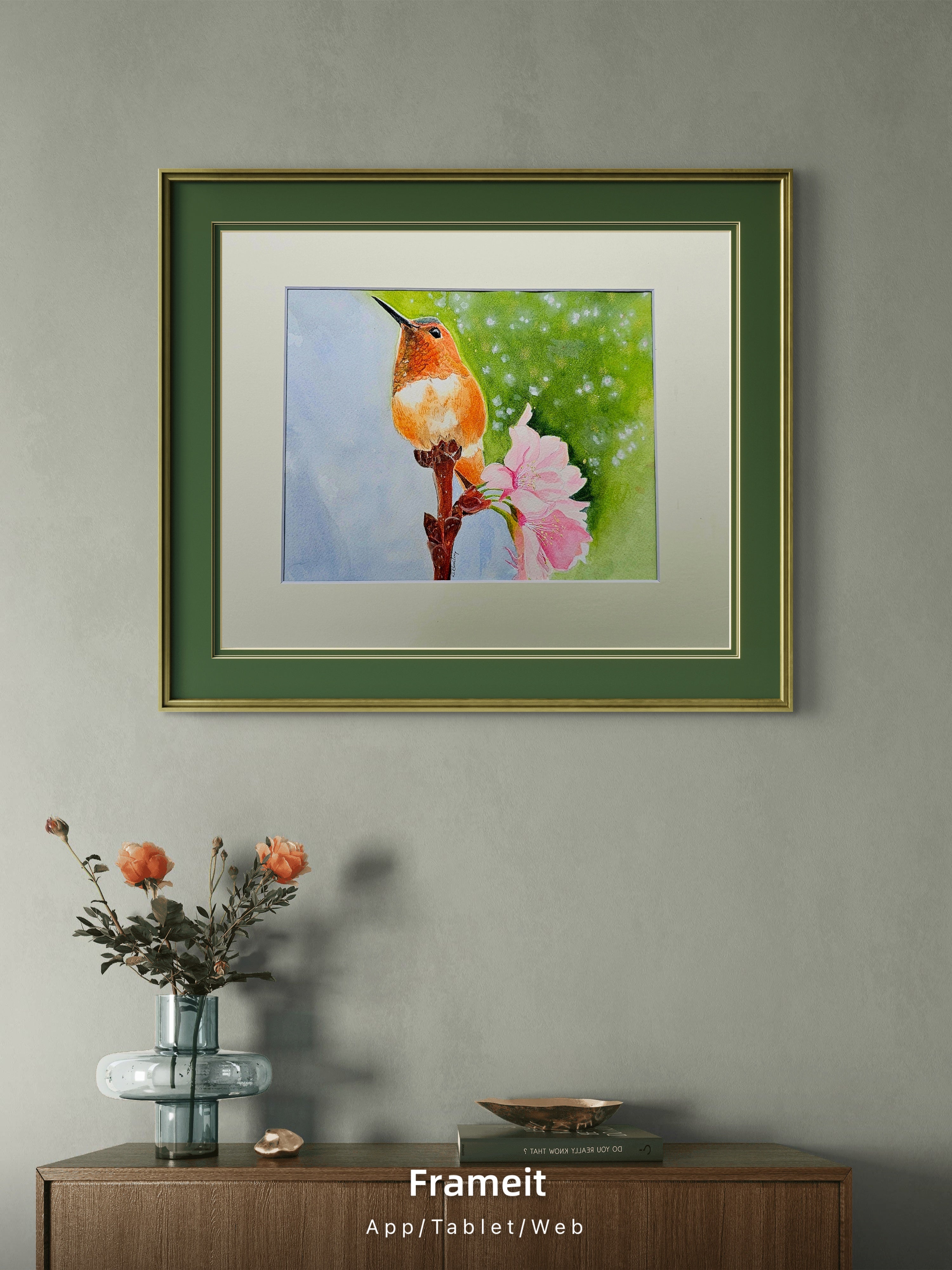 Hummingbird in Bloom